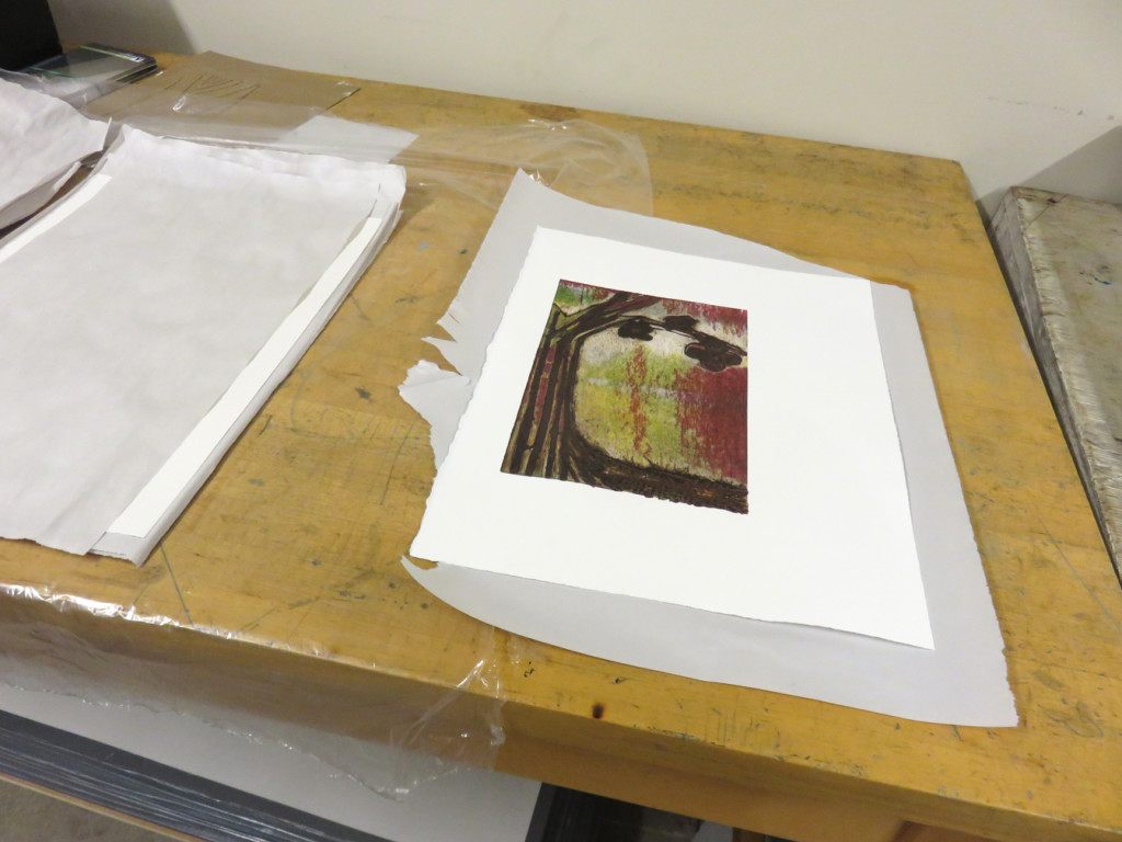 University of Wisconsin at Parkside Printmaking Workshop with vi